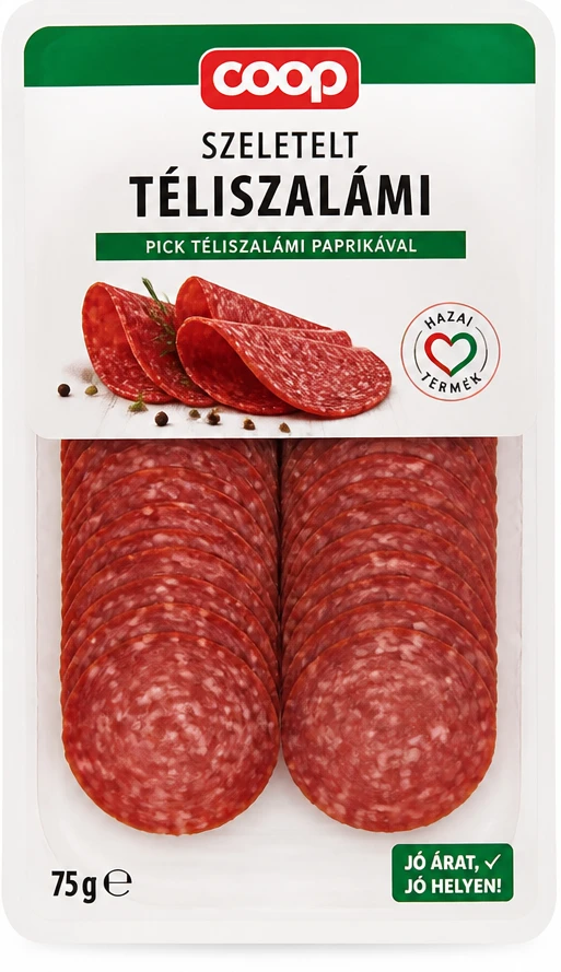 Coop szeletelt téliszalámi