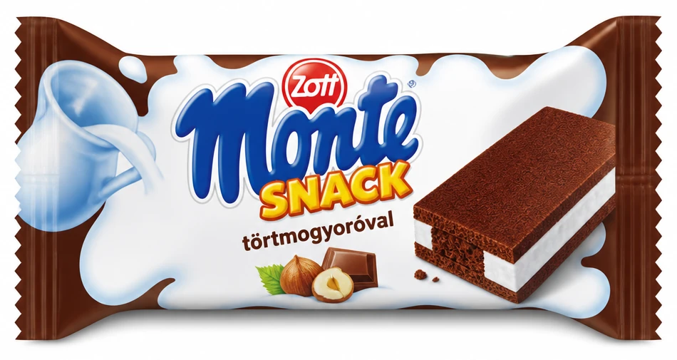 Zott Monte Snack törtmogyoróval
