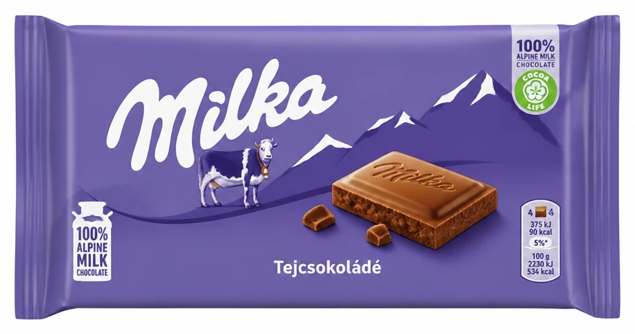 Milka tejcsokoládé