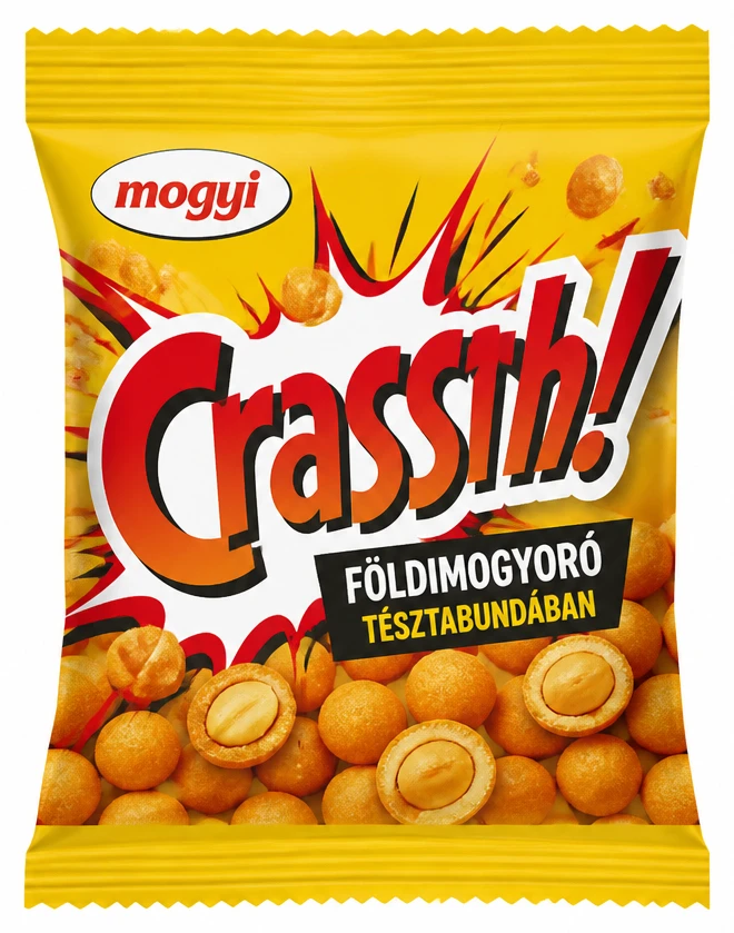Mogyi Crasssh! Földimogyoró tésztabundában