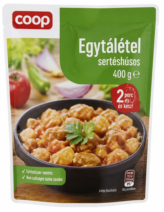 Coop egytálétel