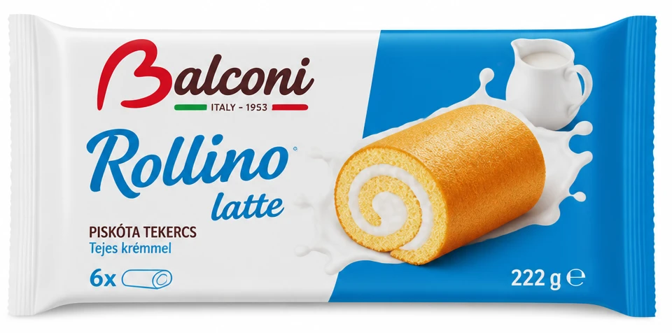 Balconi Rollino piskóta tekercs