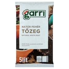Garri natúr fehér tőzeg 5 l