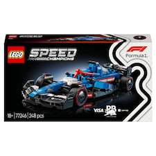 LEGO Speed Champions 77246 Visa Cash App RB VCARB 01 F1 versenyautó