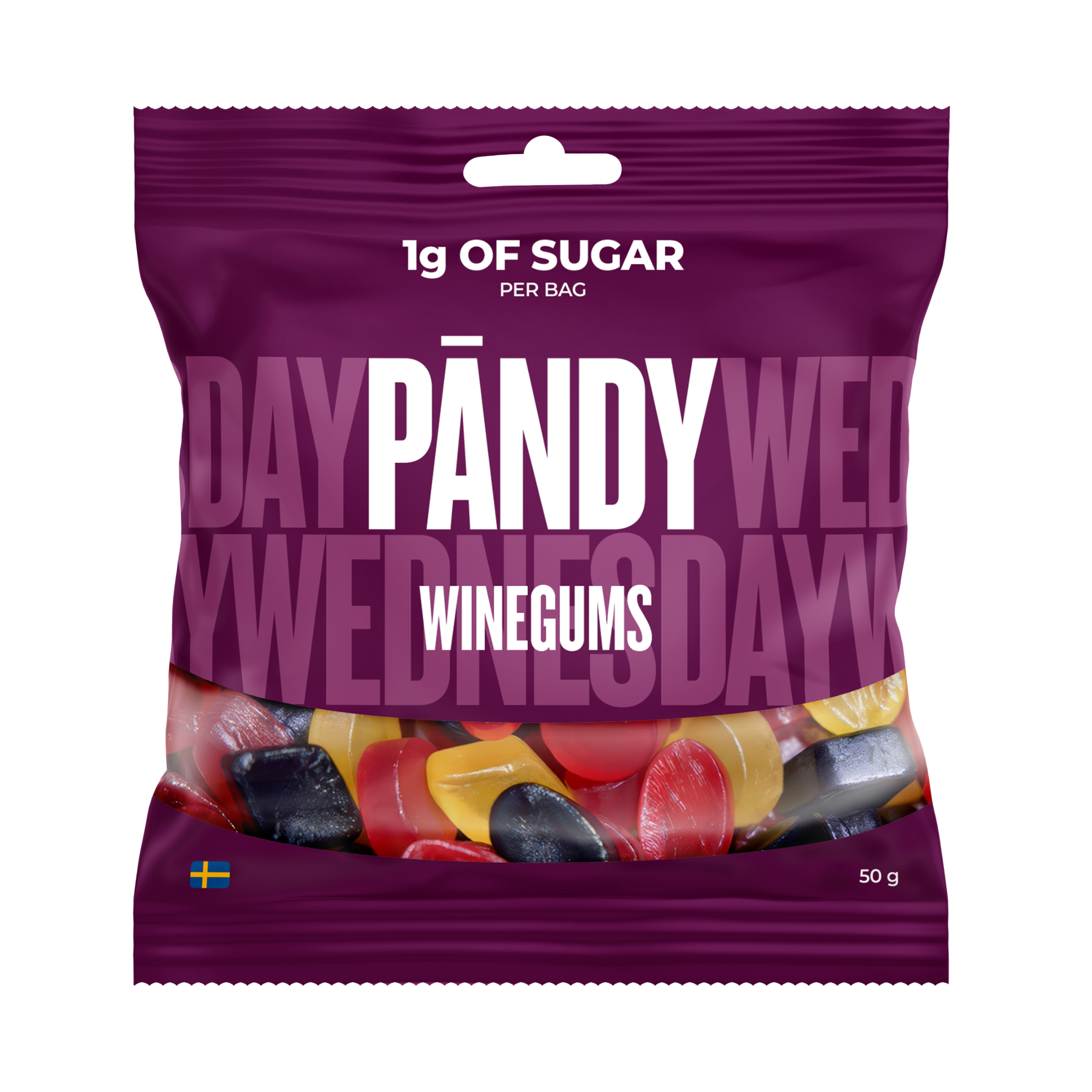 PÄNDY Gumicukor Winegums (1g Cukor)