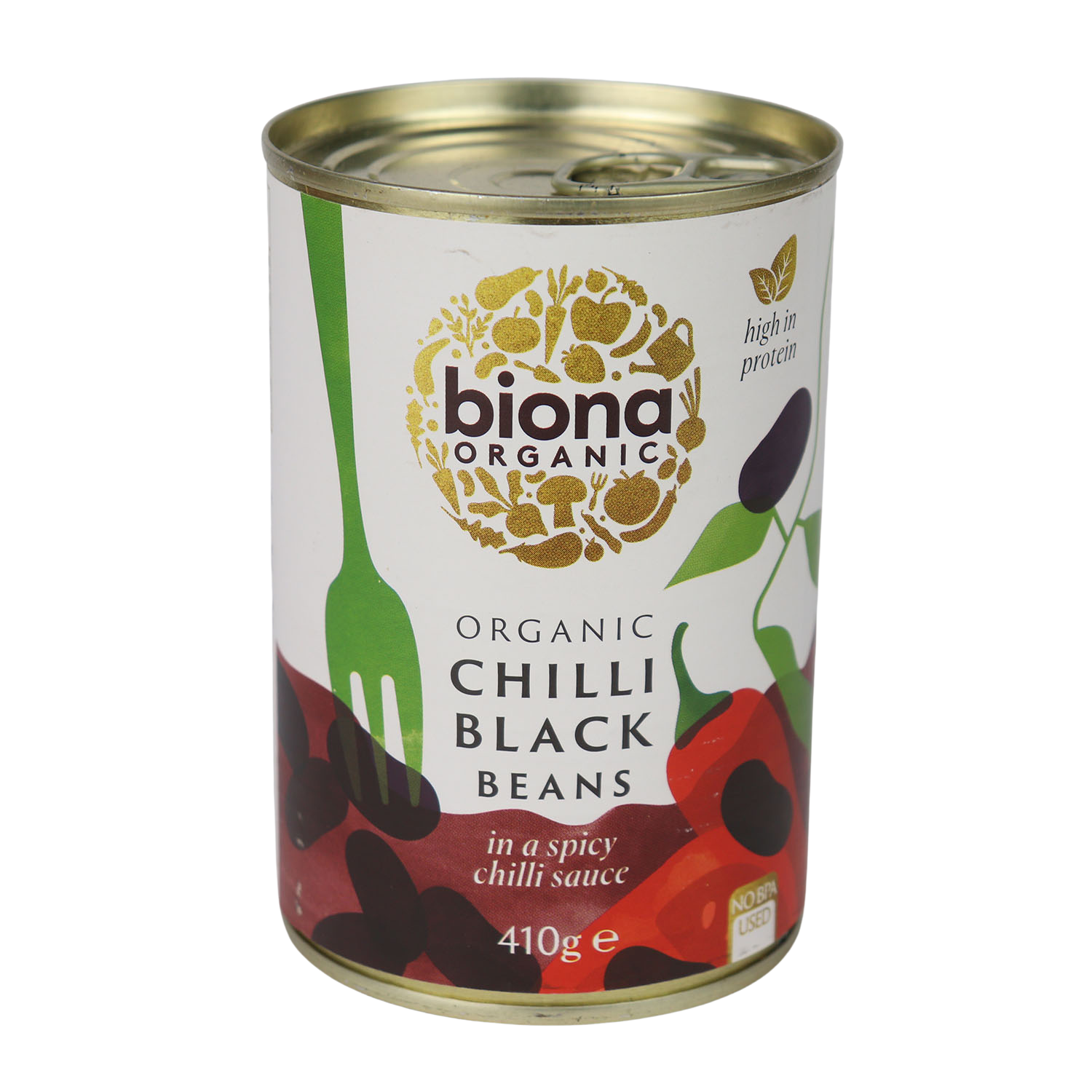 Biona BIO Chilis feketebab