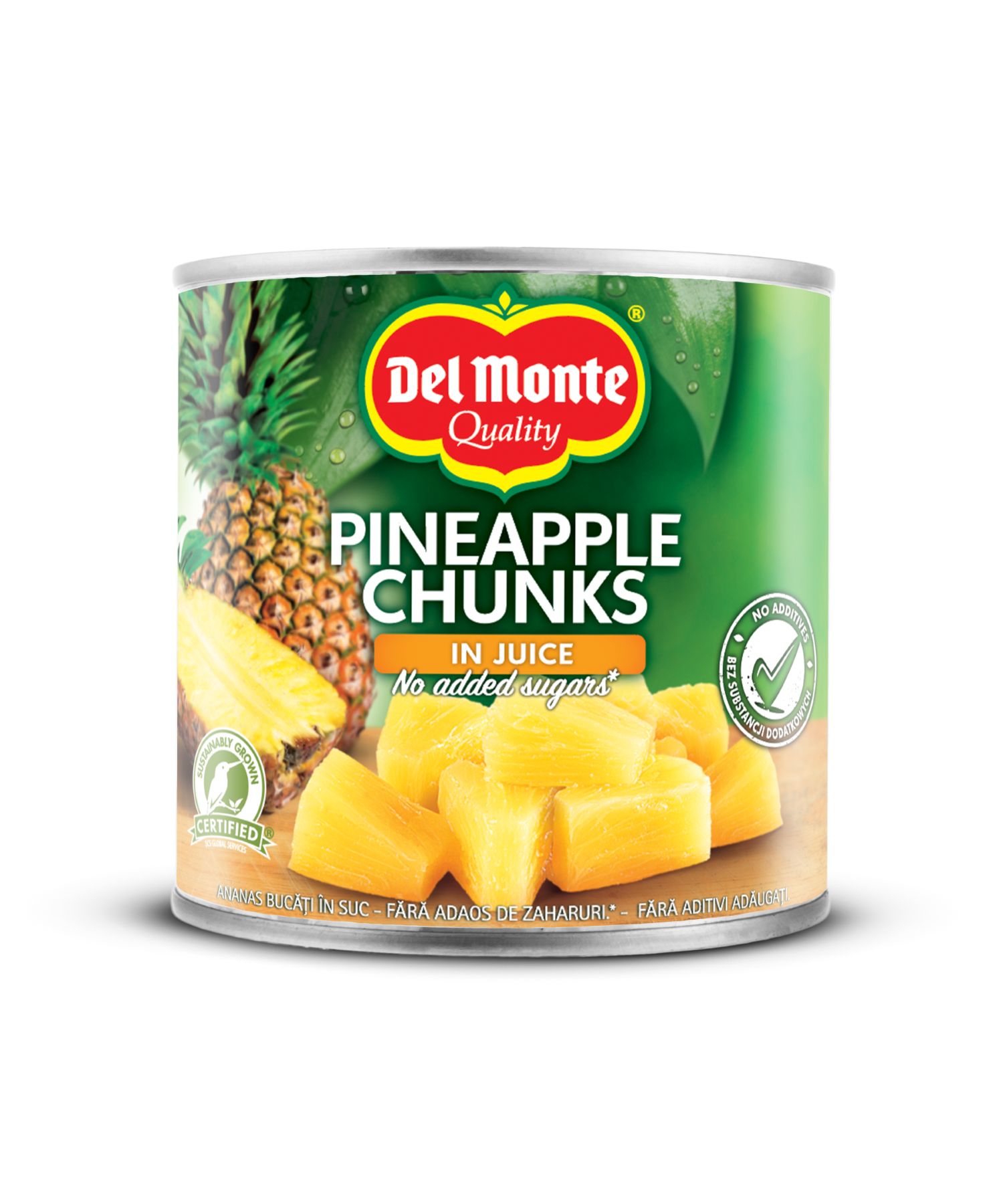 Del Monte Ananász darabok ananászlében (435 g)