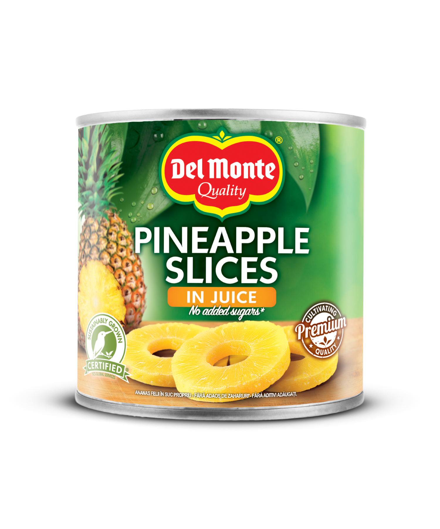 Del Monte Ananász szeletek ananászlében (435 g)