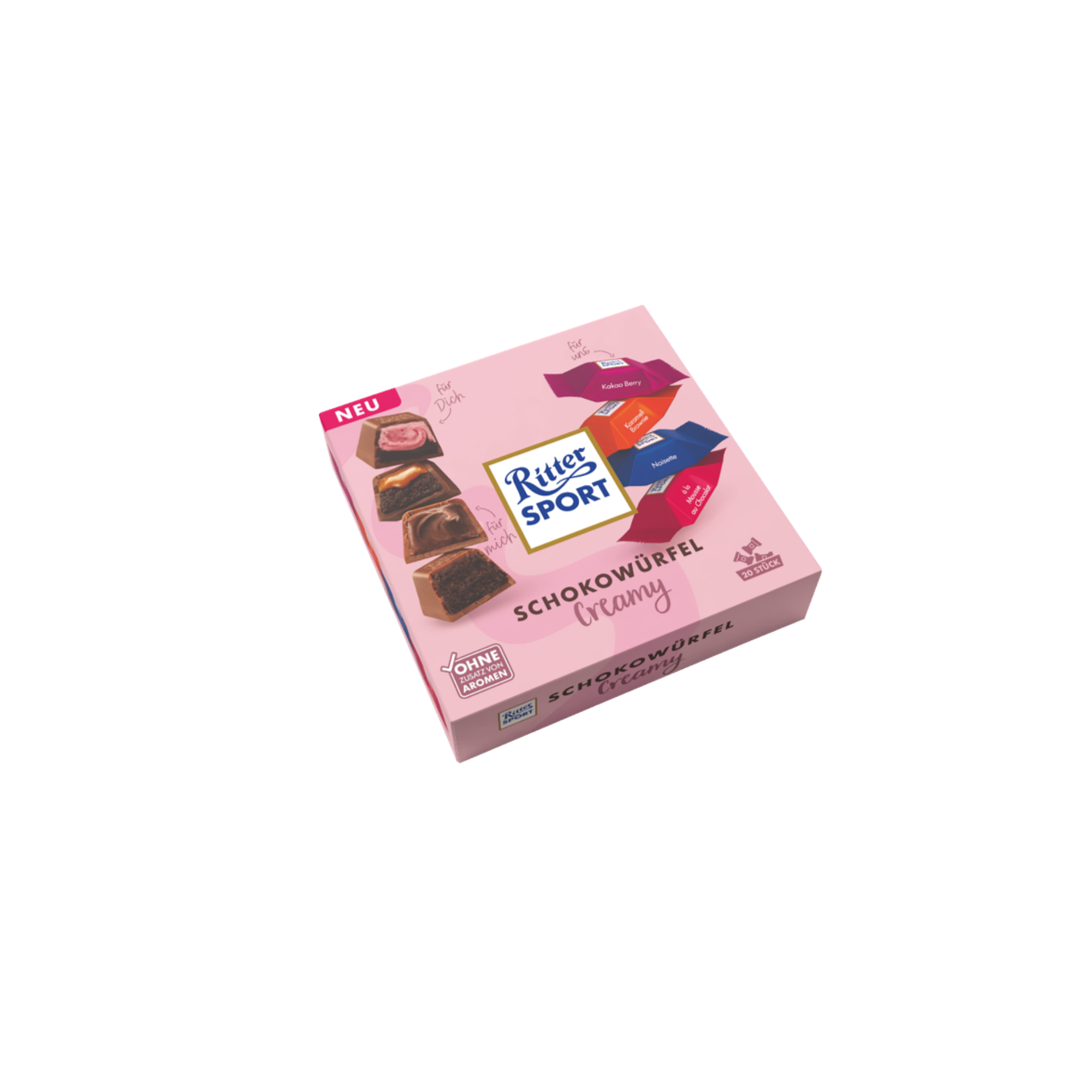 Ritter Sport Choco Cubes Box Creamy