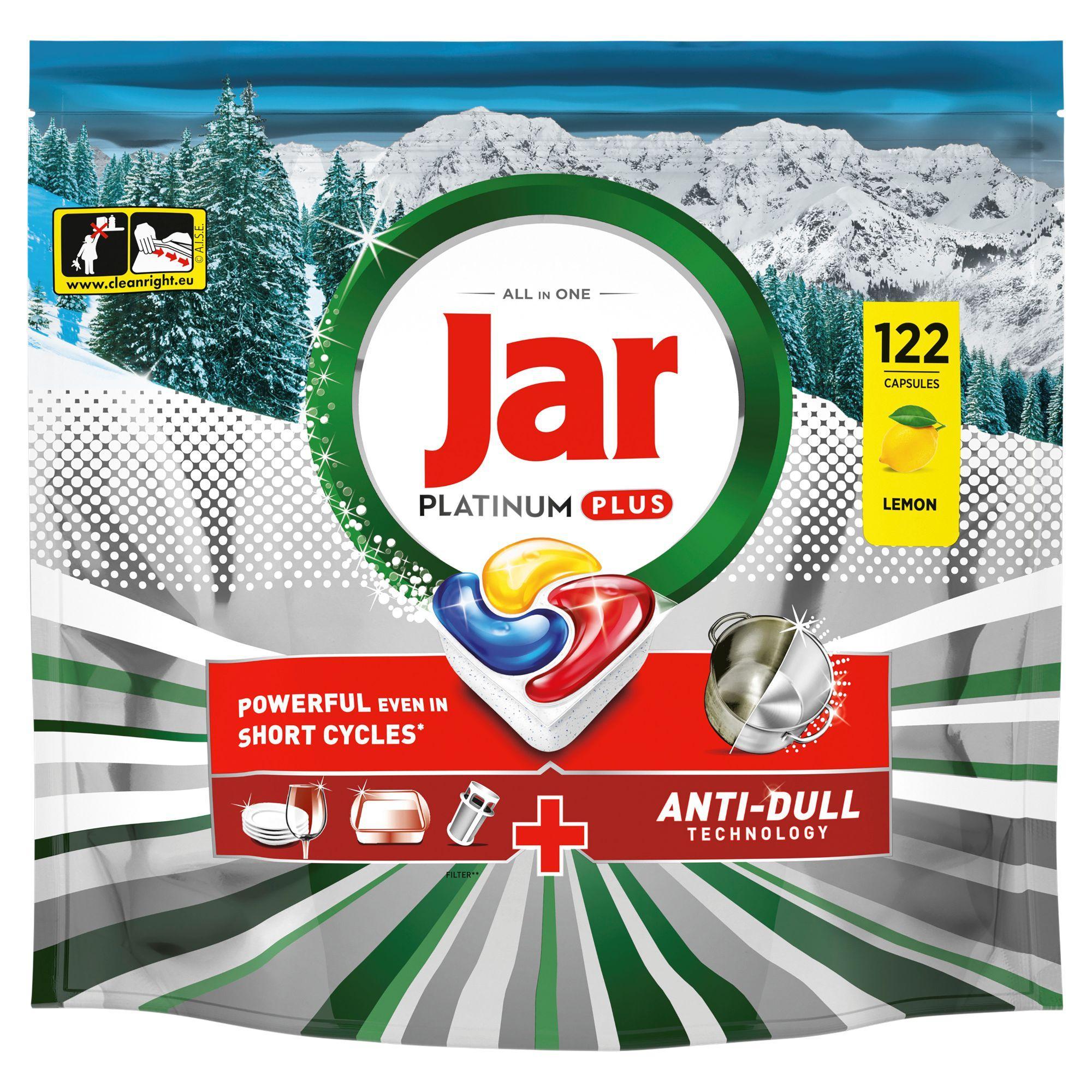 Jar Platinum All in One Mosogatókapszula Lemon, Winter Edition, 122 db