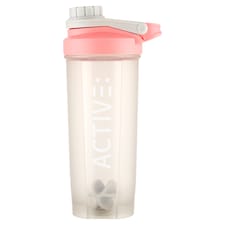 F&F Active pink protein shaker 700 ml-es