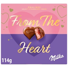 MILKA I LOVE TEJCSOKOLÁDÉ EPRES KRÉMMEL DARABOK 114 g