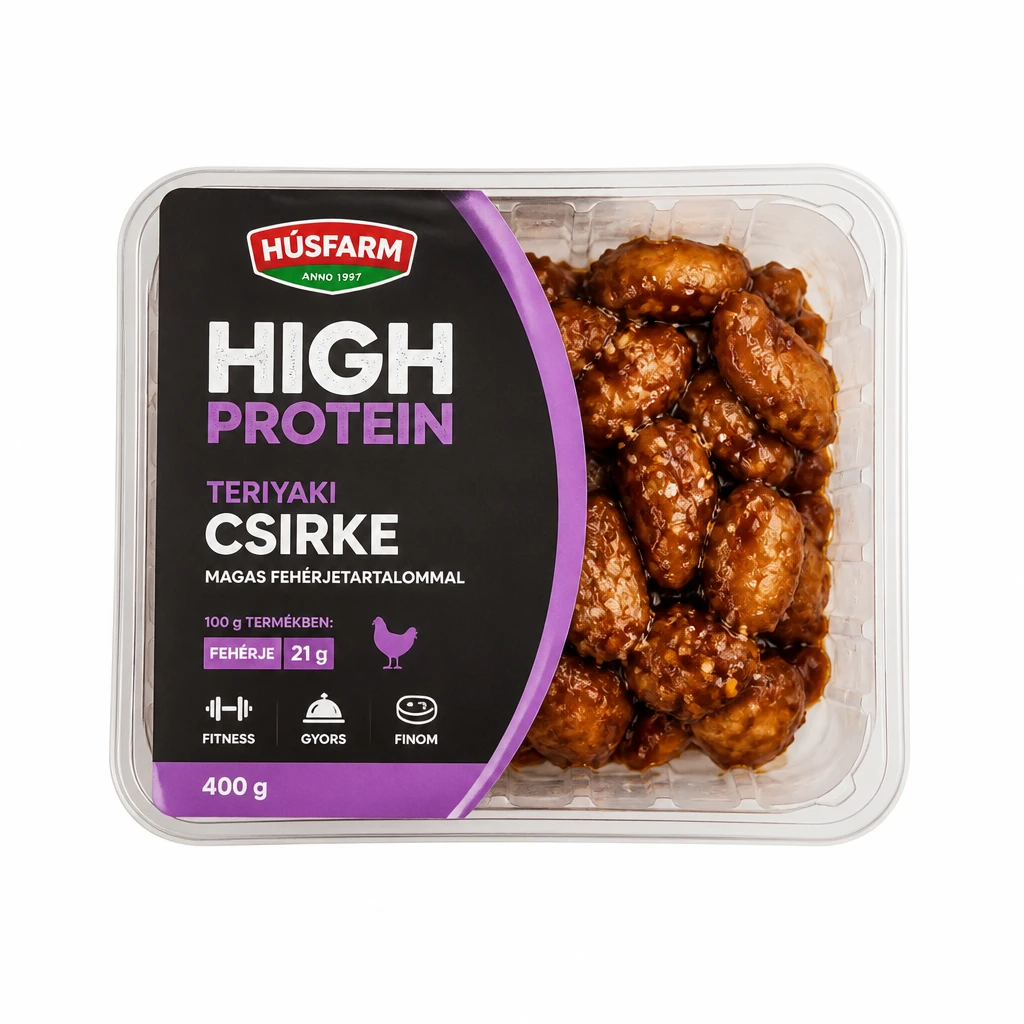 HighProtein teriyaki  csirke 400 g