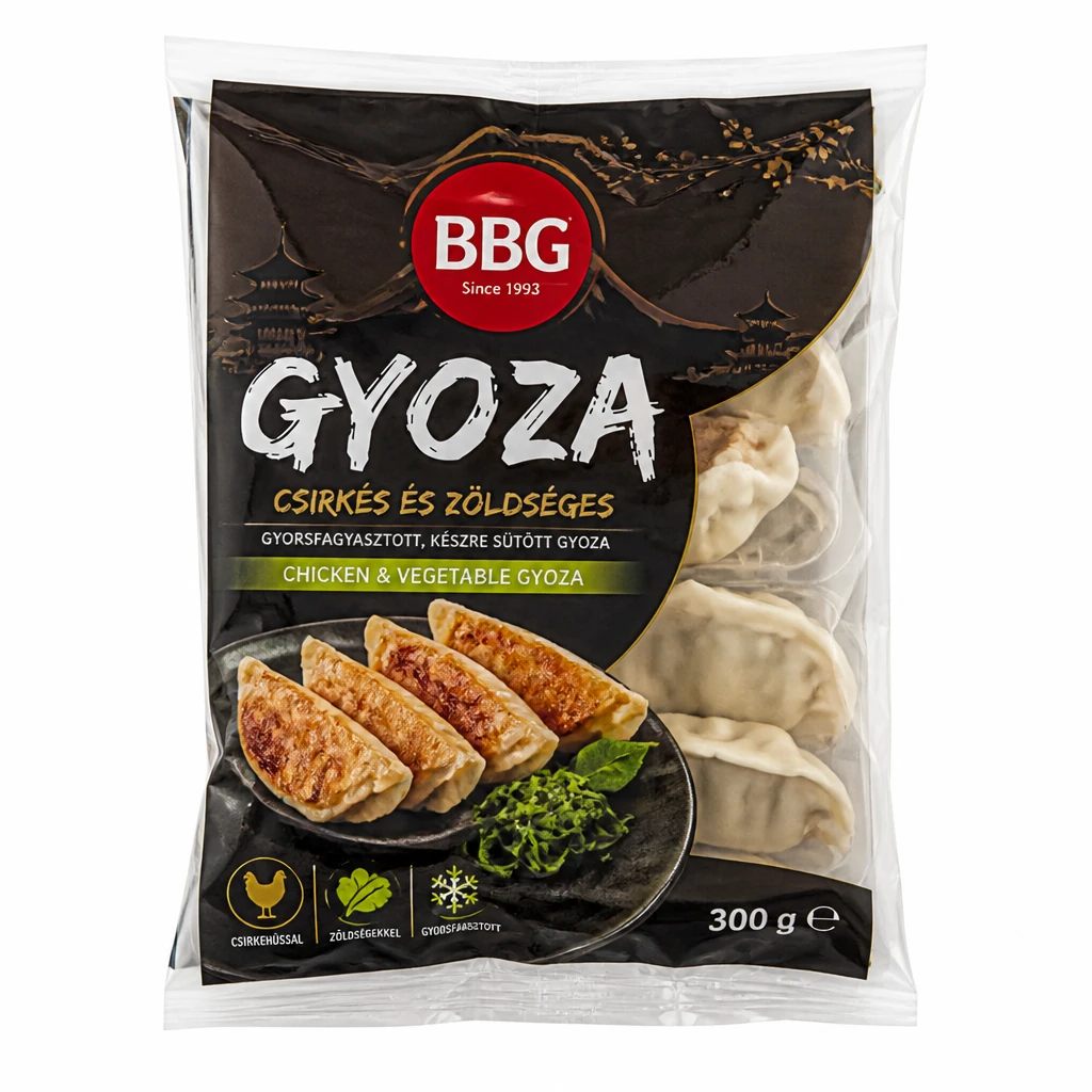 BBG Gyoza csirkés és zöldséges 300 g