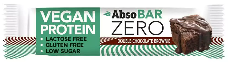 AbsoBAR ZERO proteinszelet - Dupla csokoládés brownie