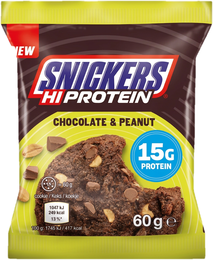 Snickers Hi Protein cookie - Csokis földimogyorós