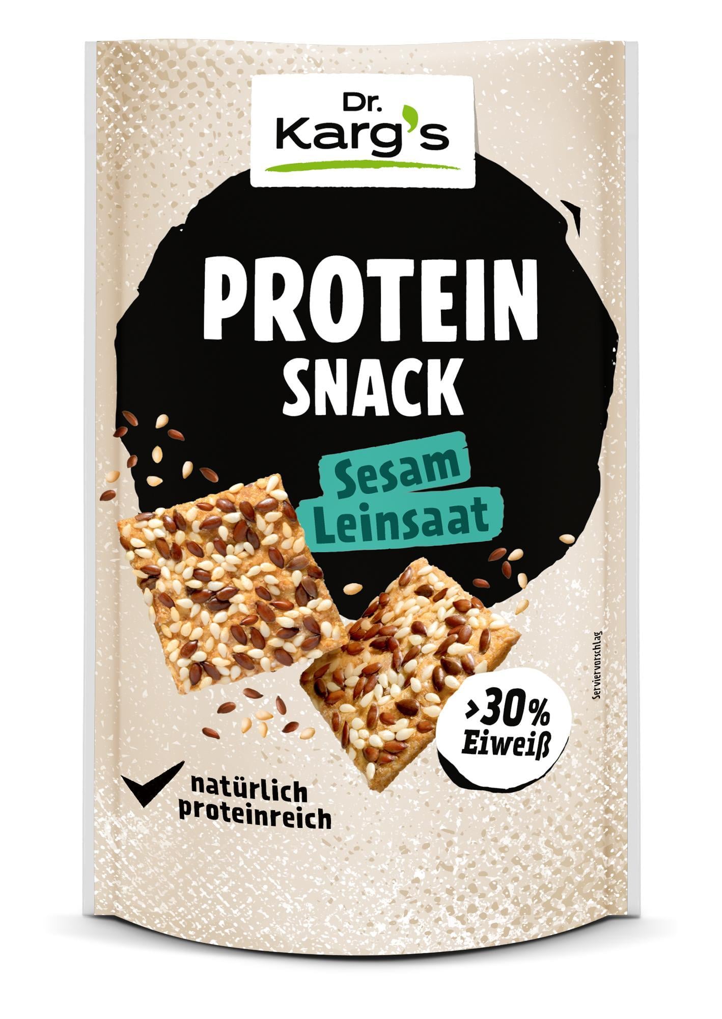Dr. Karg ropogós kenyér snack Protein - Szezámmag és lenmag