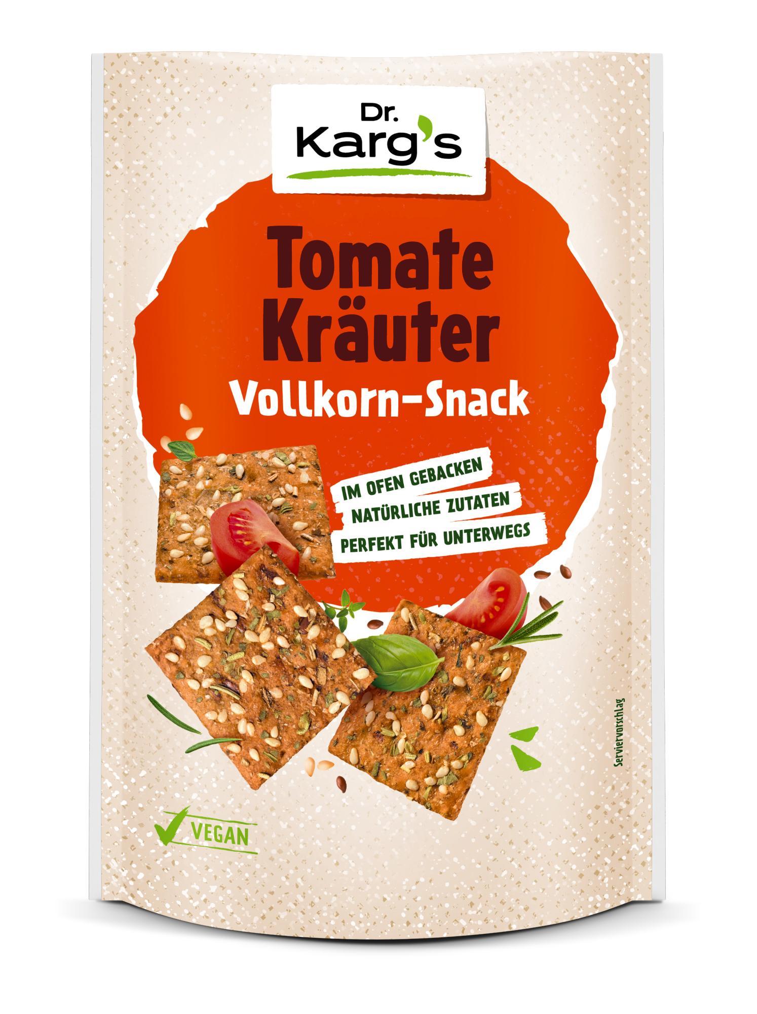 Dr. Karg ropogós kenyér snack - Paradicsomos zöldfűszeres