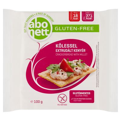 Abonett gluténmentes extrudált kenyér kölessel 100 g
