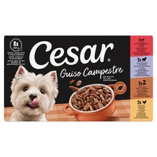 Cesar Guiso Campestre teljes értékű nedves eledel felnőtt kutyák részére 8 x 150 g (1,2 kg)