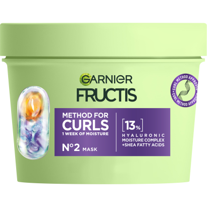Garnier Fructis Curls Method hajpakolás göndör hajra 370 ml