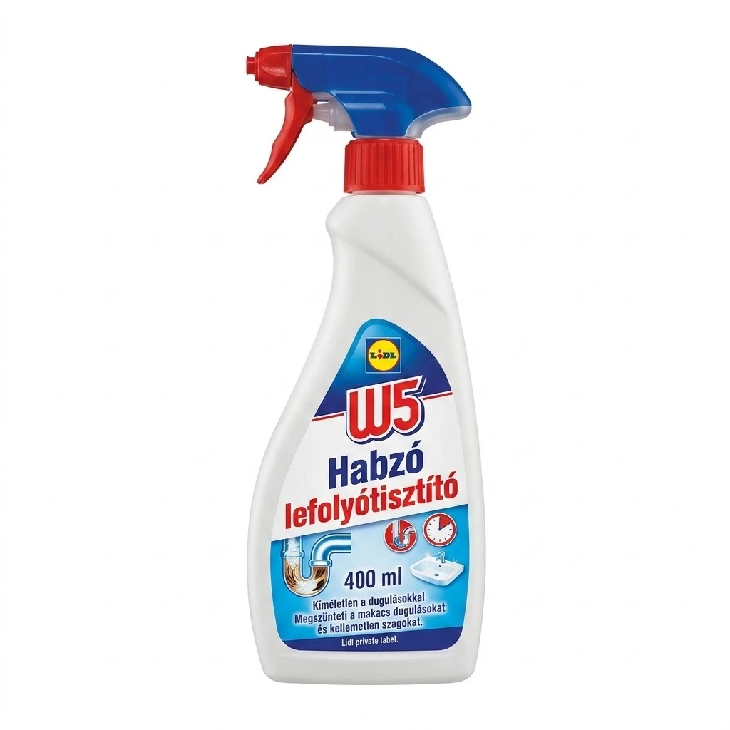 W5 Habzó lefolyótisztító