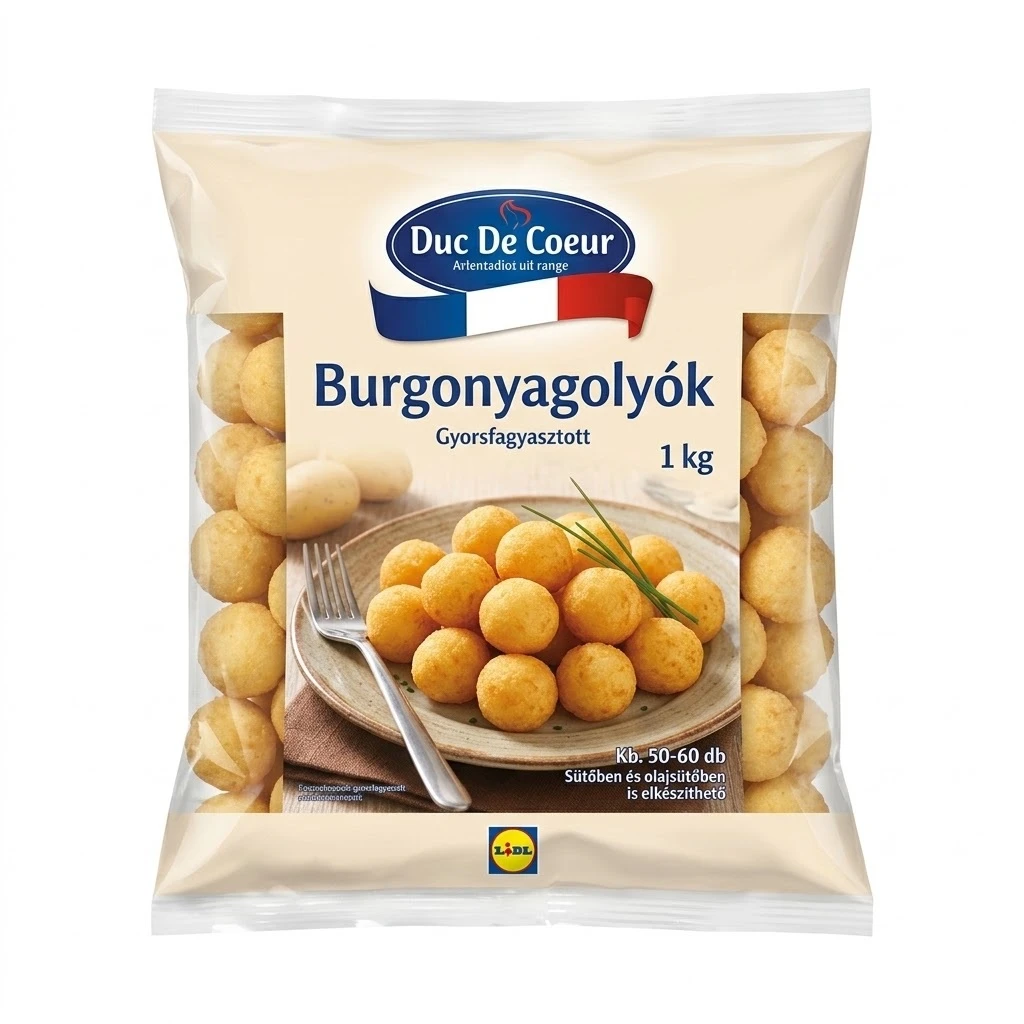 DUC DE COEUR Burgonyagolyók