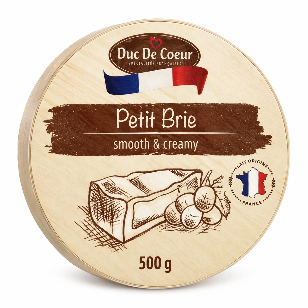 DUC DE COEUR Brie sajt fadobozban
