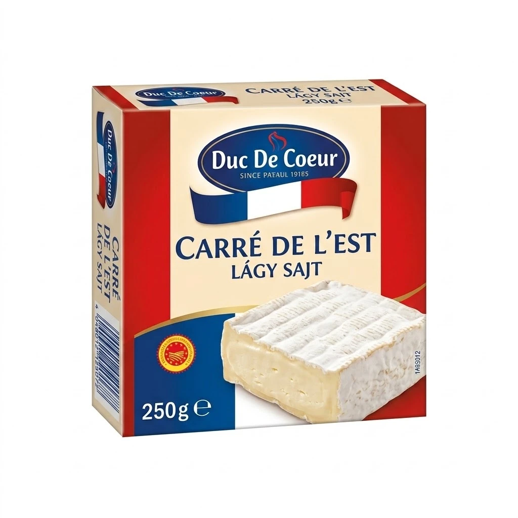 DUC DE COEUR Carré de l'est lágy sajt