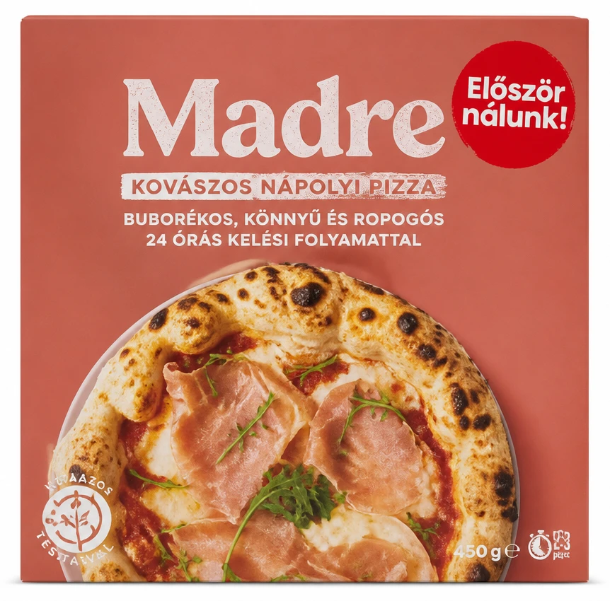 Madre kovászos nápolyi pizza