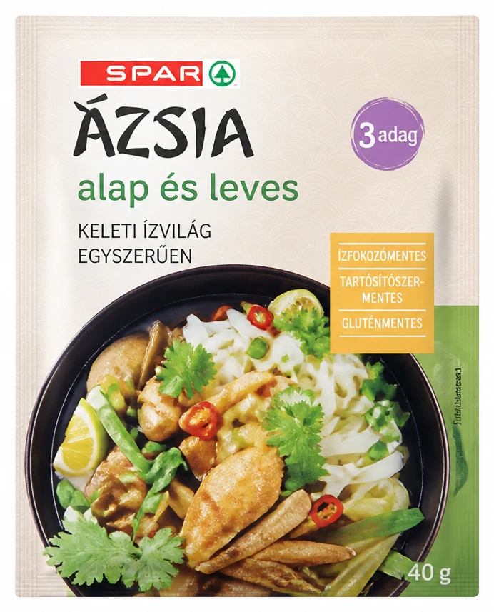 SPAR Asia alap és leves