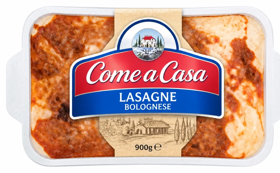 Come a Casa Lasagne Bolognese csomagolt