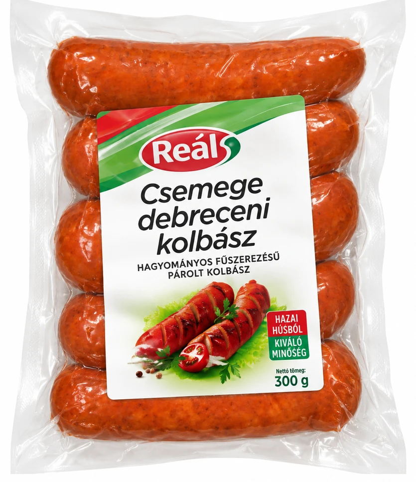 Reál Csemege debreceni kolbász