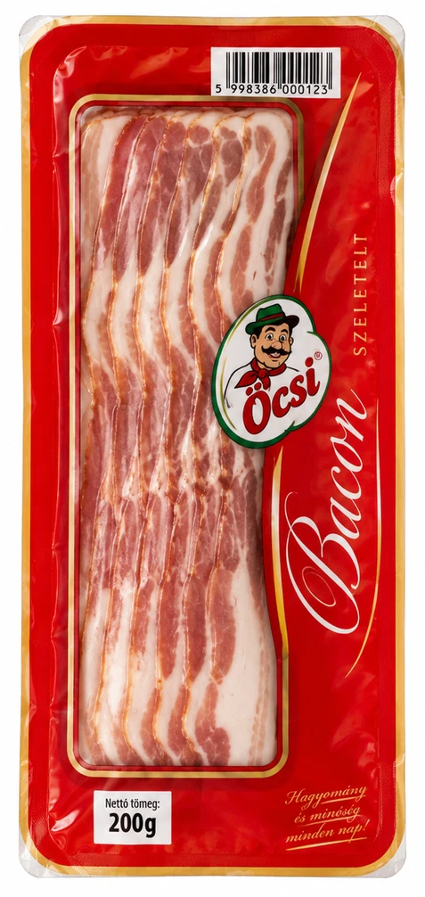 Öcsi bacon szeletelt