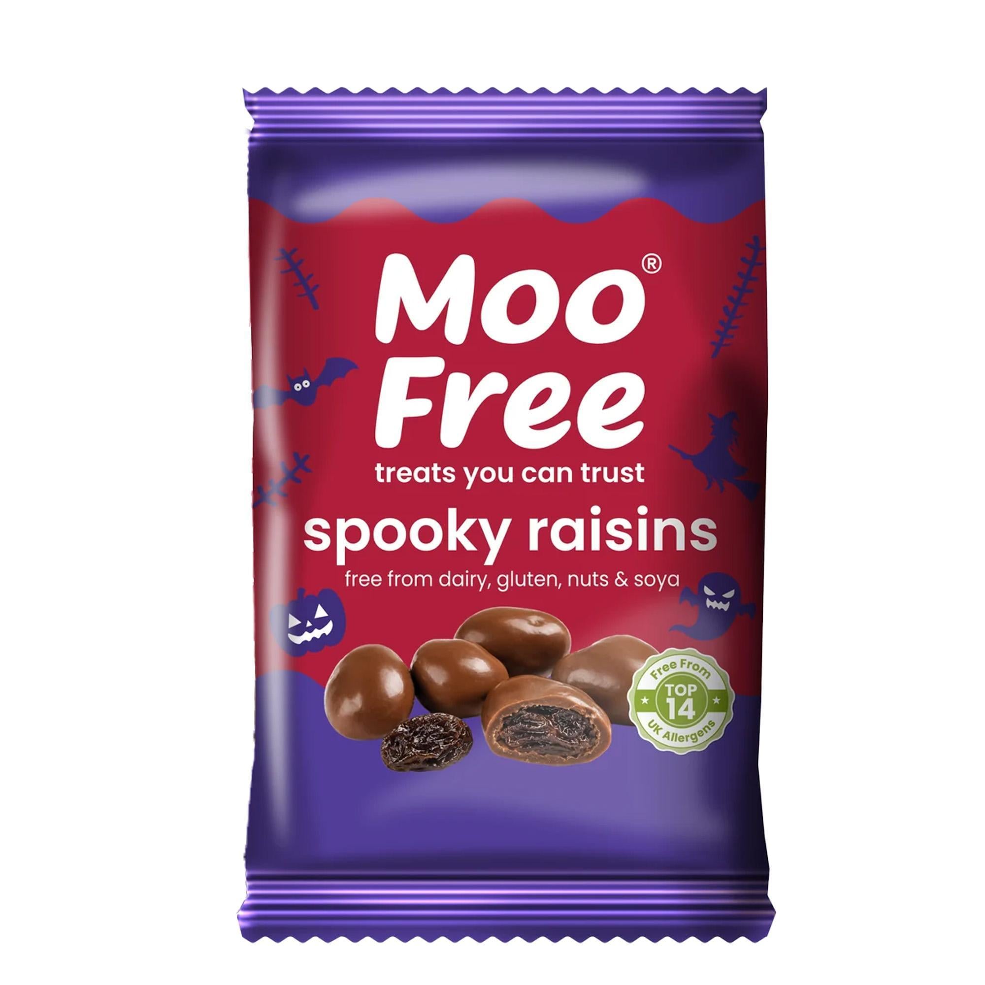 Moo Free Halloween Spooky Mazsola Tejmentes Csokoládé drazsé