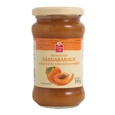 FINE LIFE Sárgabarack Extradzsem 310 g