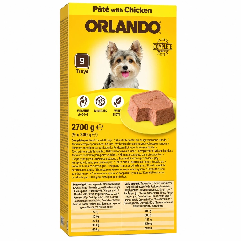 ORLANDO Nedves pástétom