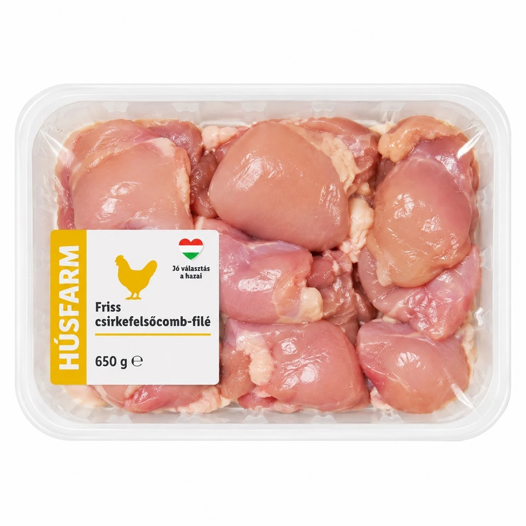 HÚSFARM Friss csirkefelsőcomb-filé