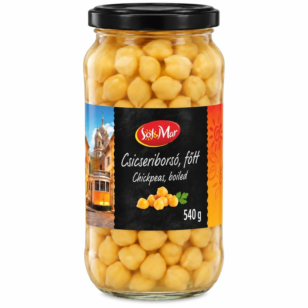 SOL&MAR Főtt csicseriborsó