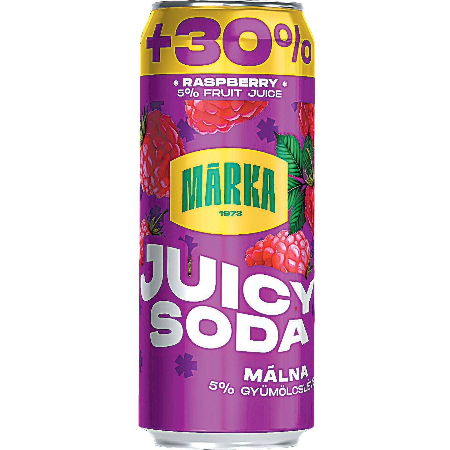 Márka Juicy Soda Málna +50Ft Betétdíj