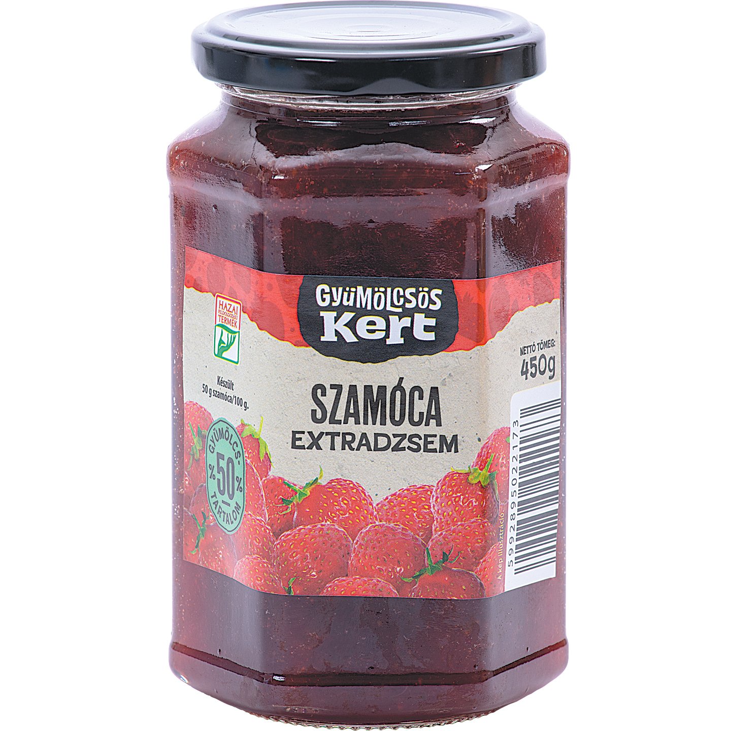 Gyümölcsöskert Szamócás Extradzsem