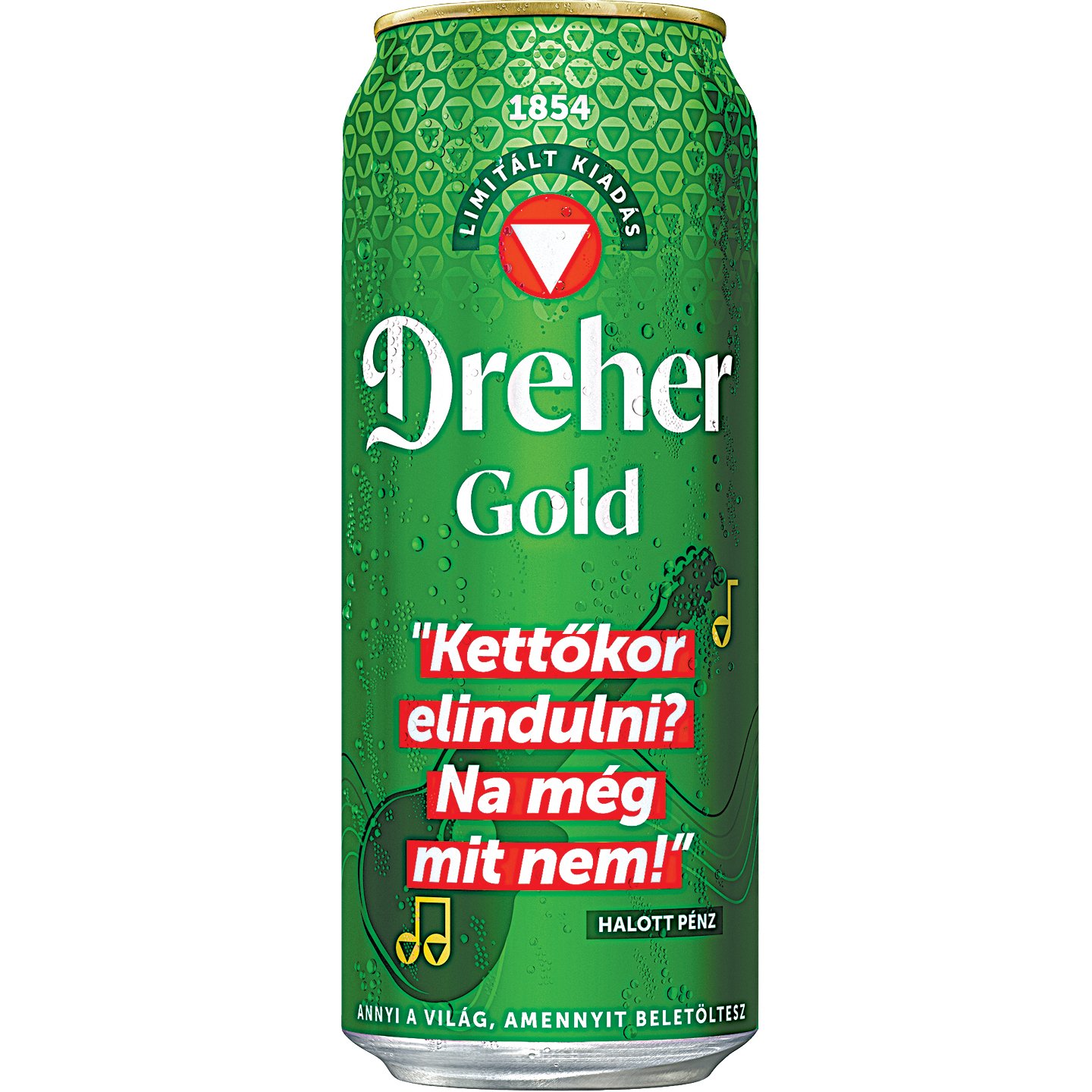 Dreher Gold Dobozos Sör +50 Ft Betétdíj