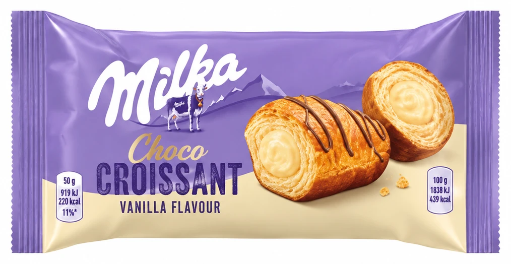 Milka croissant