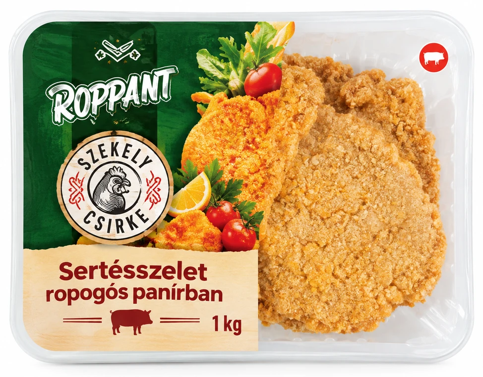 Sertésszelet ropogós panírban
