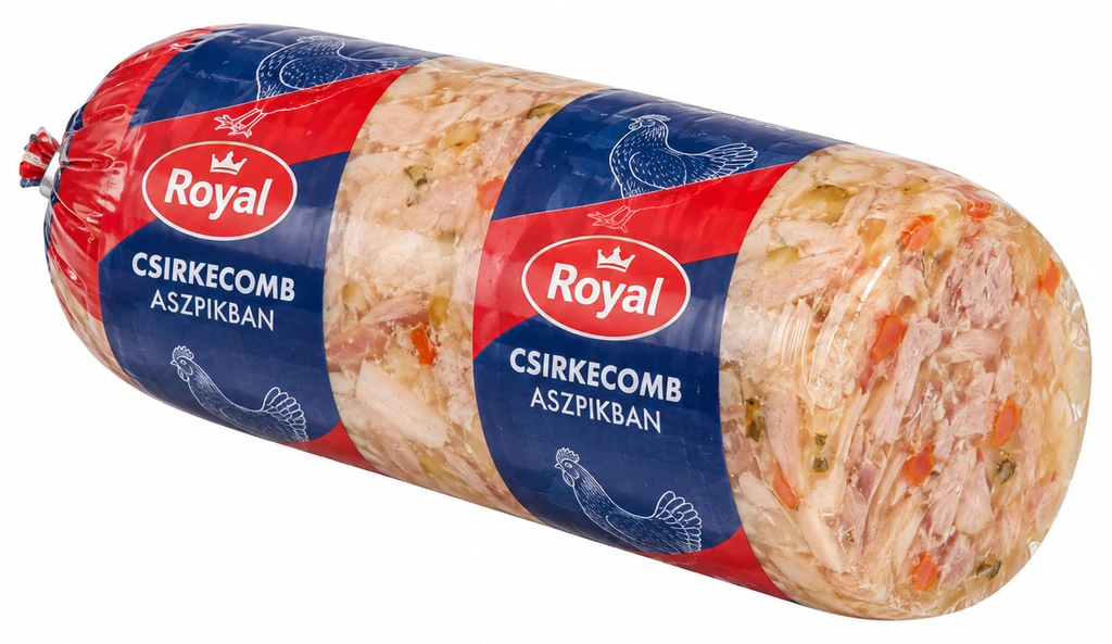 Royal csirkecomb aszpikban