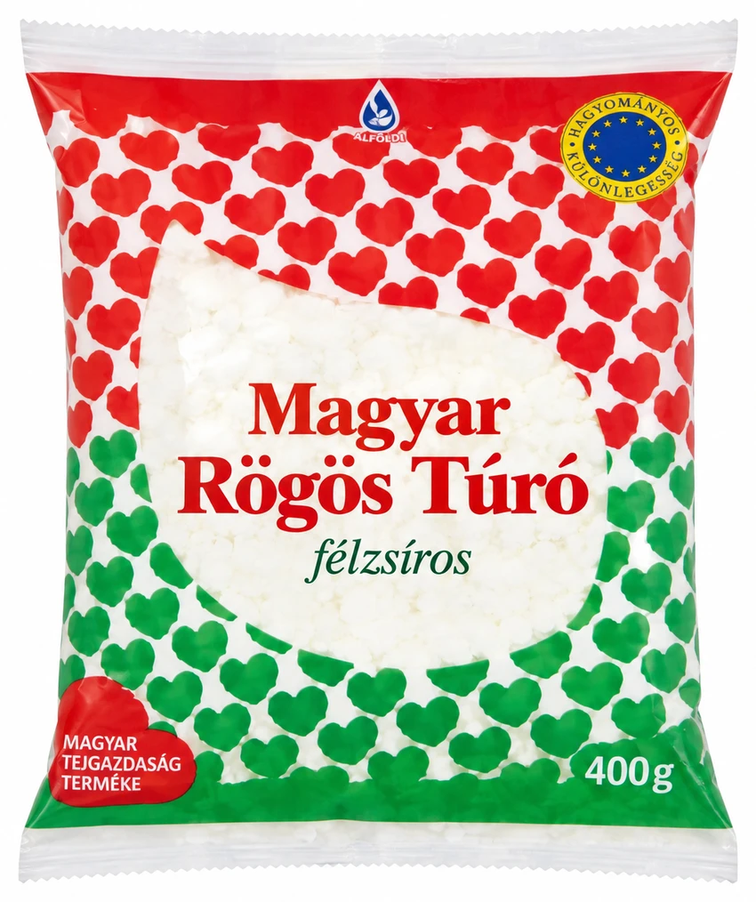Magyar rögös túró félzsíros