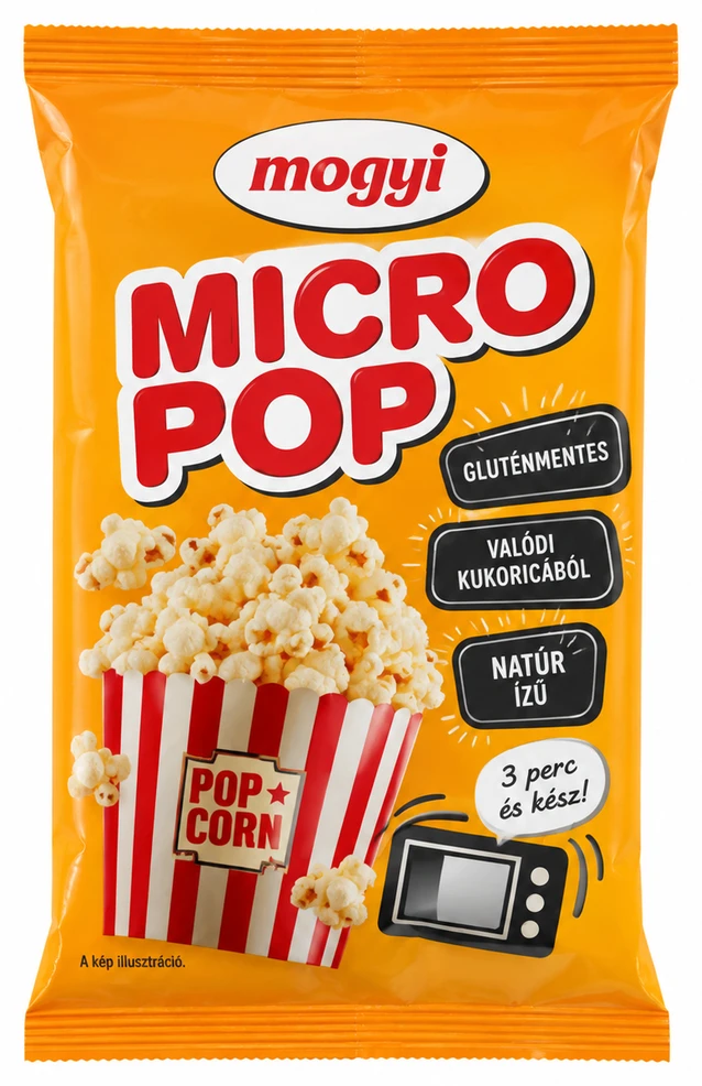 Mogyi Micro popcorn többféle