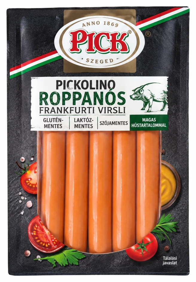 Pick Pickolino roppanós virsli csomagolt