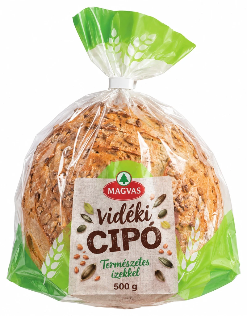 Magvas vidéki cipó