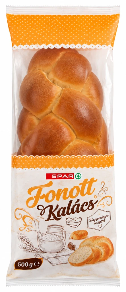 SPAR fonott kalács